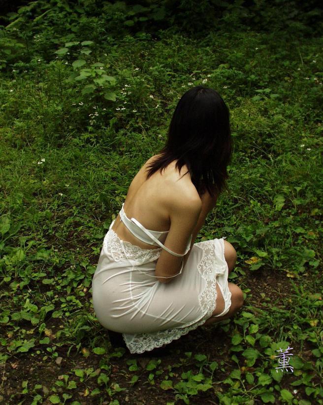 old japanese outdor bondage session — 22