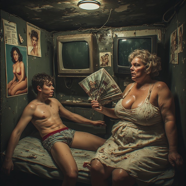 DutchCub surviving apocalypse with Fat Mature - p2 — 41