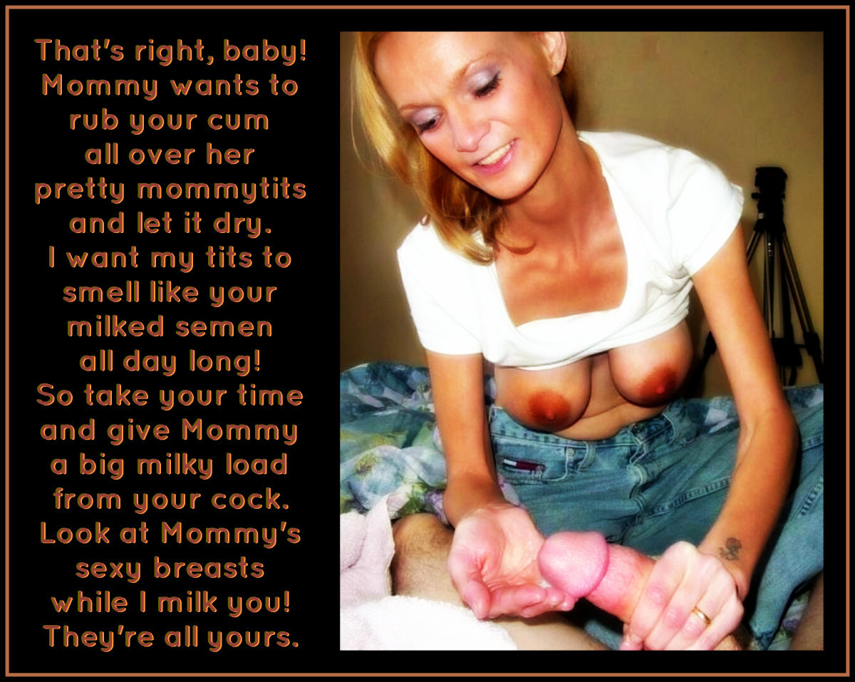 Mom son handjob captions — 23