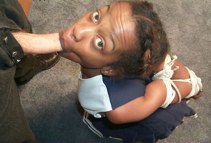 Bondage white man fuck ebony woman — 26