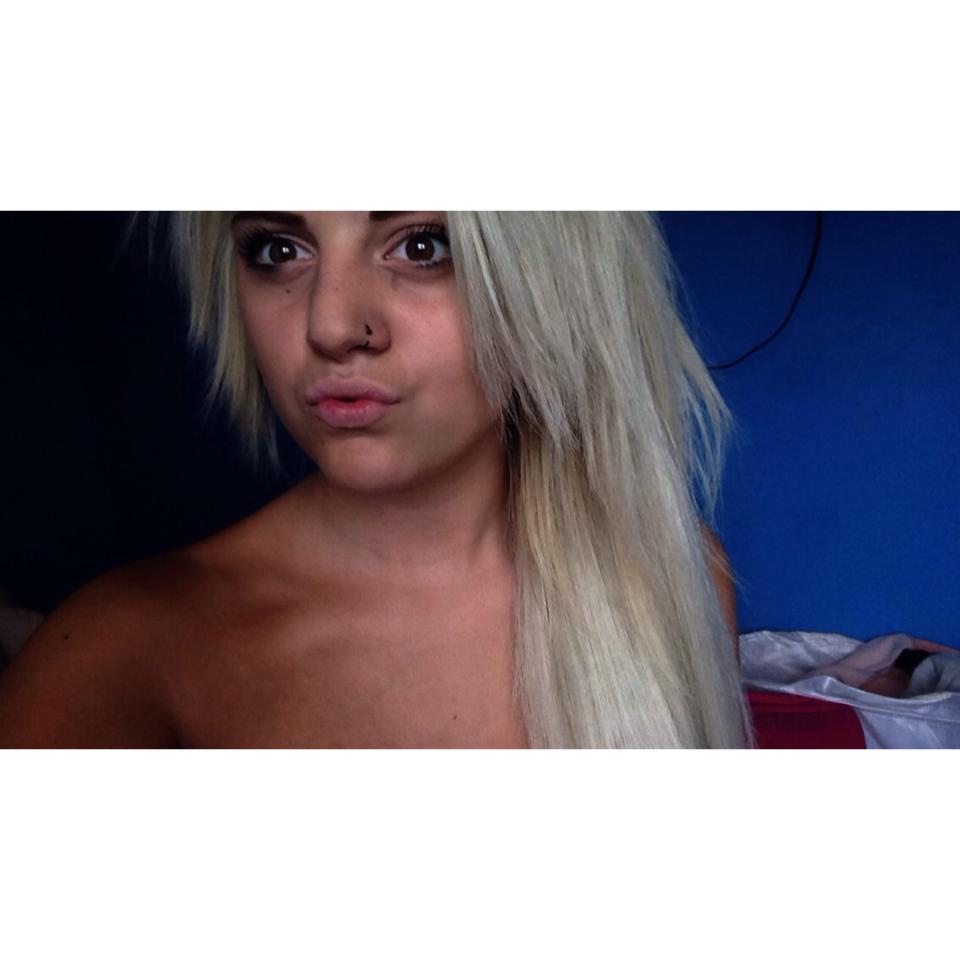 Big boobed blonde 18yo Facebook girl — 42