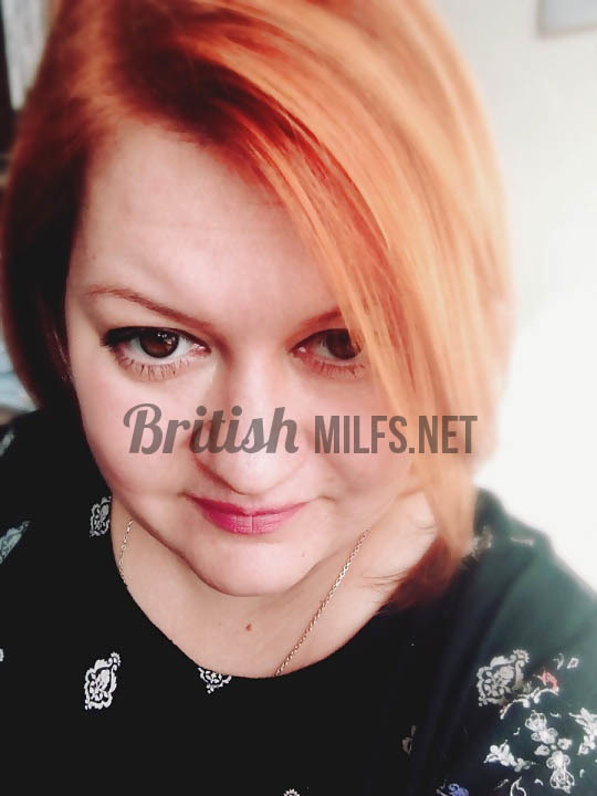 Fat arsed redhead british milf - bbw ginger mature — 41