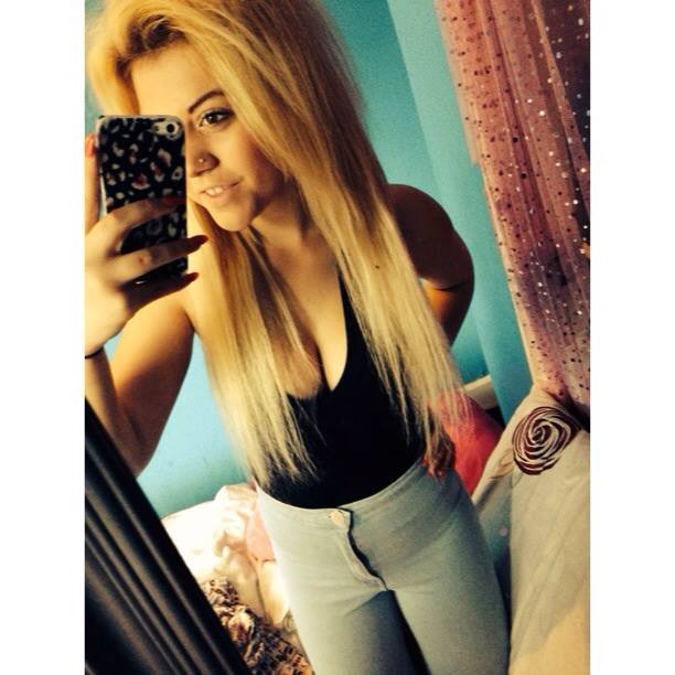 Big boobed blonde 18yo Facebook girl — 17