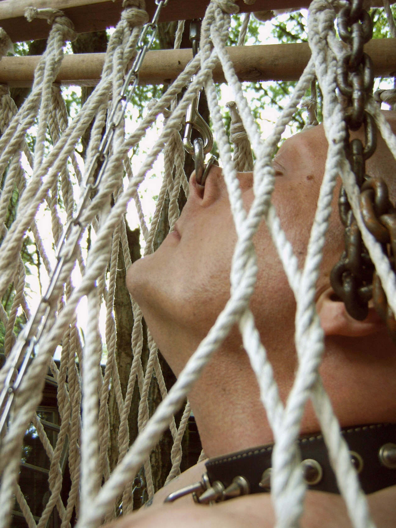 bdsm outdoor - male slut slave — 23