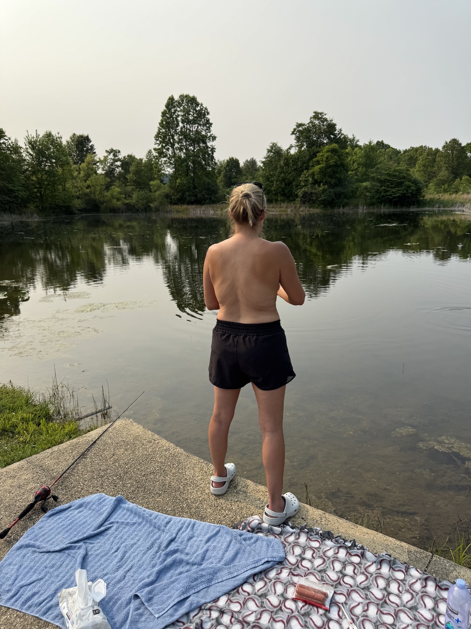 Fun with my wife outdoors nude edition — 60