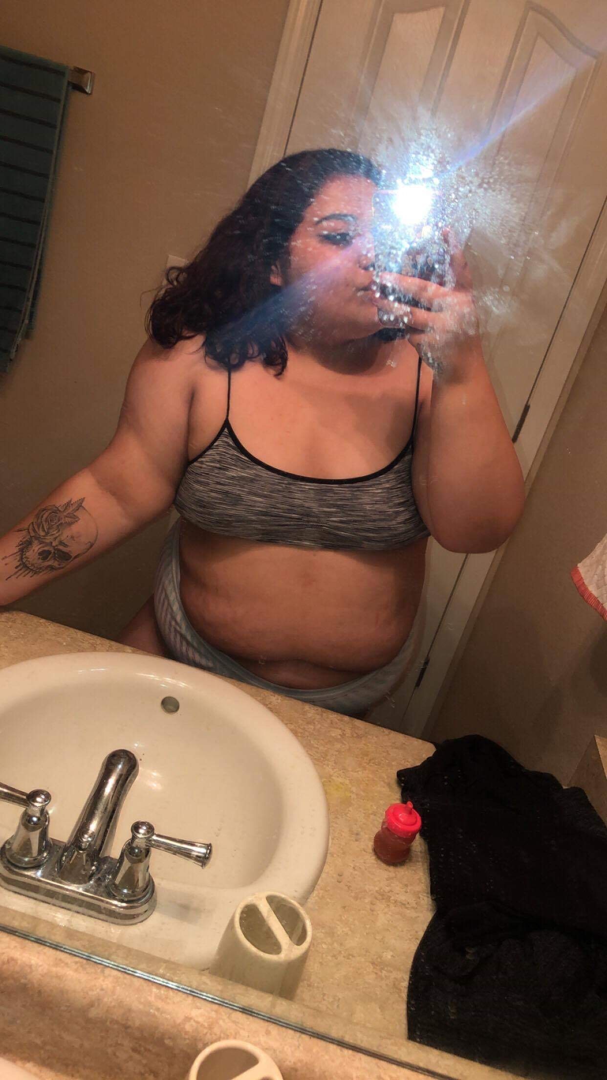Selfies amateur flash — 17