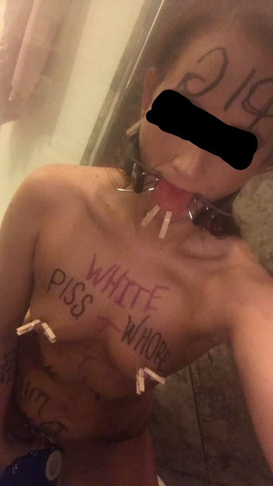 Flat chested ugly piss pig — 23