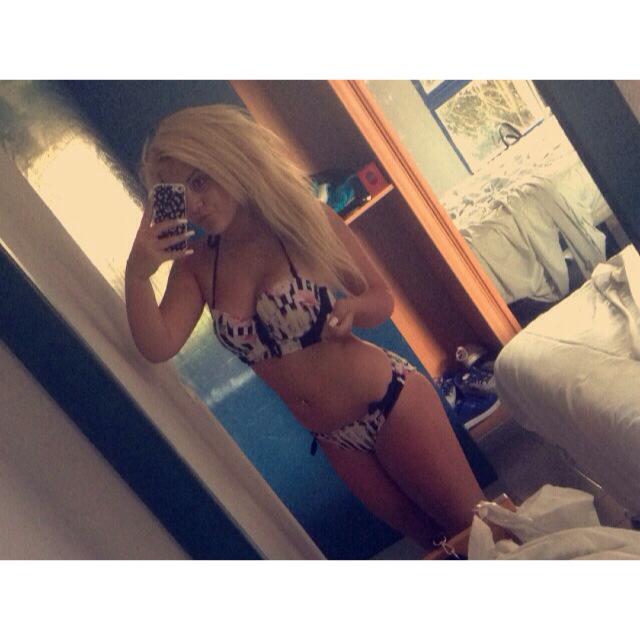 Big boobed blonde 18yo Facebook girl — 8