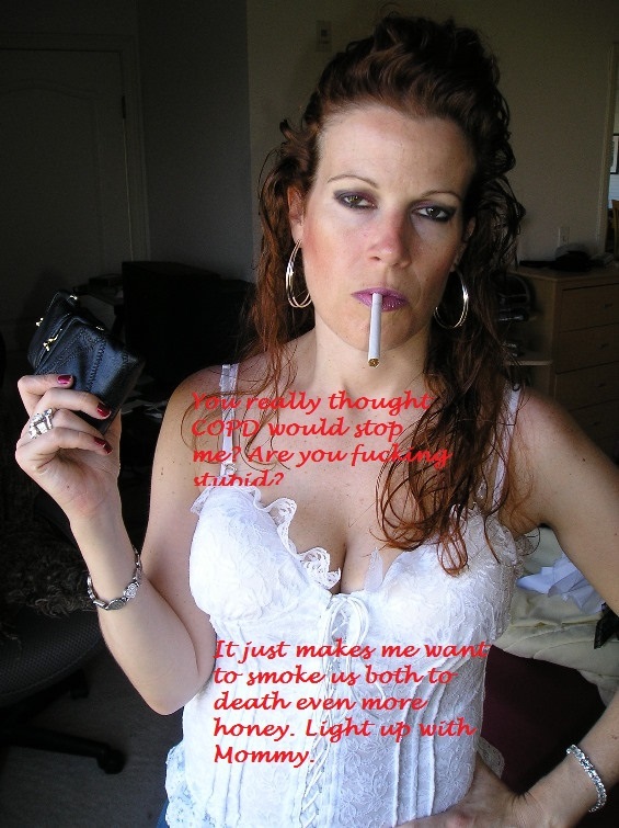 Smoking Darkside Incestuous Domme Mommy — 16