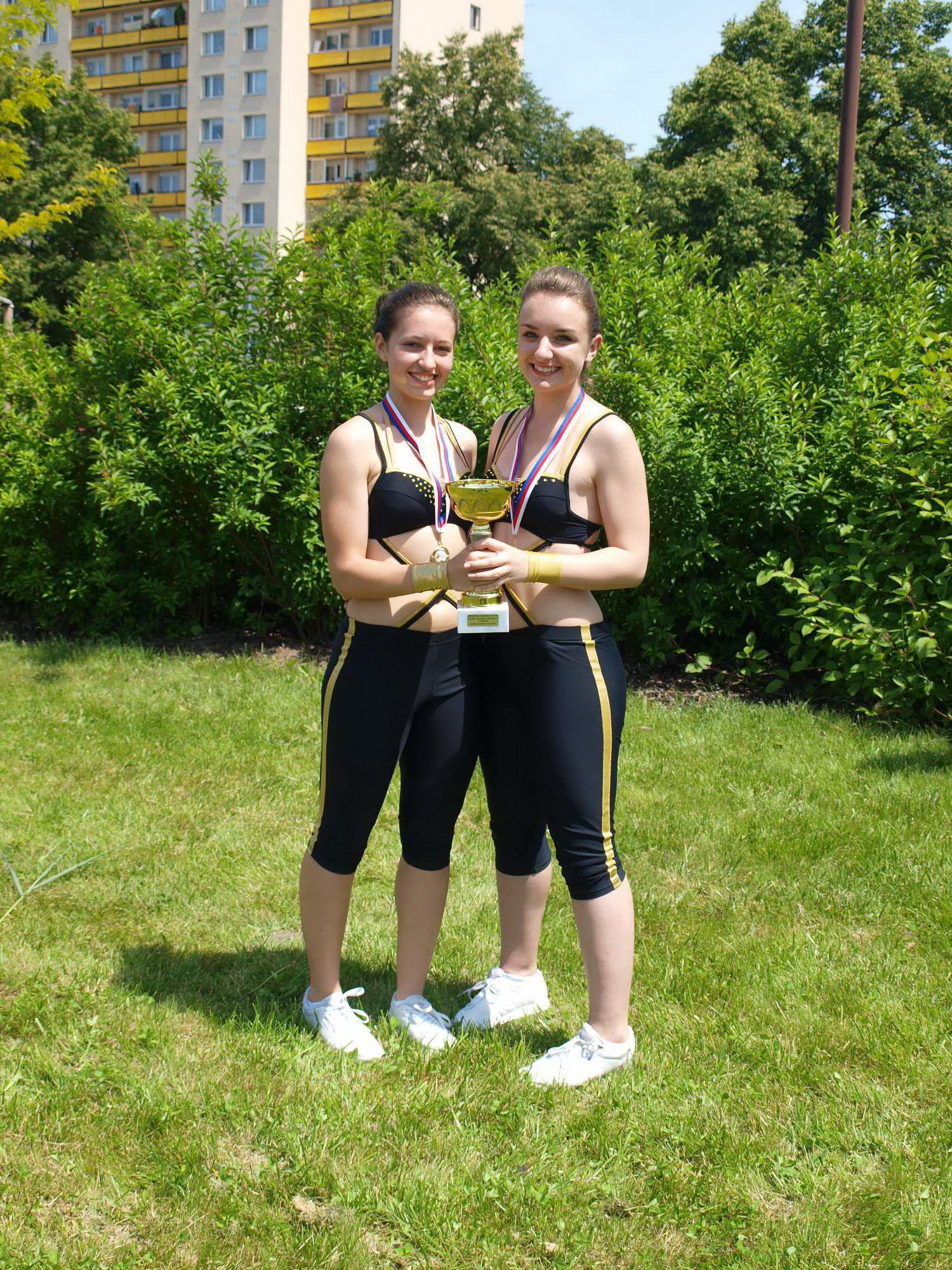Czech gymnast pool party — 13